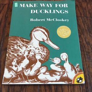Book: make Way for ducklings by Robert McCloskey